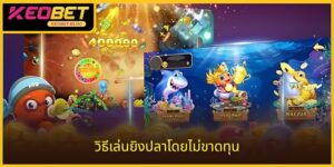 วิธีเล่นเกมยิงปลาที่ไม่ข KEOBET เพิ่มโอกาสชนะง่าย