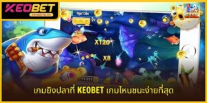 เกมยิงปลาไหนแตกง่ายที่สุด KEOBET Top 5 ที่สมาชิกต้องรู้