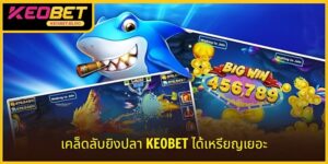 6 เคล็ดลับยิงปลา KEOBET เก็บโบนัสก้อนโต